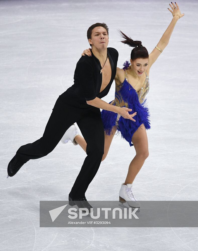 2018 Winter Olympics. Figure skating. Teams. Ice dancing short program