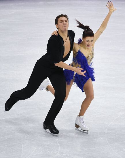 2018 Winter Olympics. Figure skating. Teams. Ice dancing short program