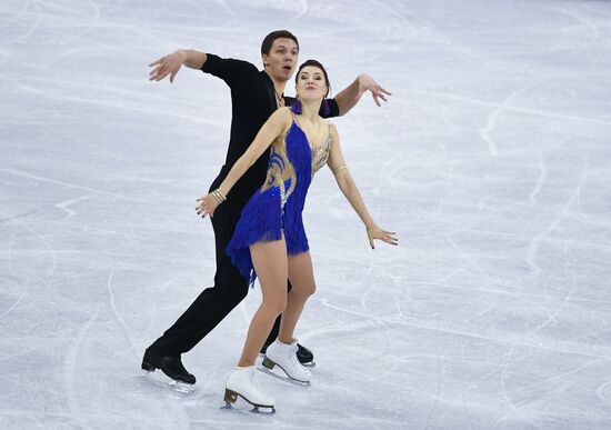 2018 Winter Olympics. Figure skating. Teams. Ice dancing short program