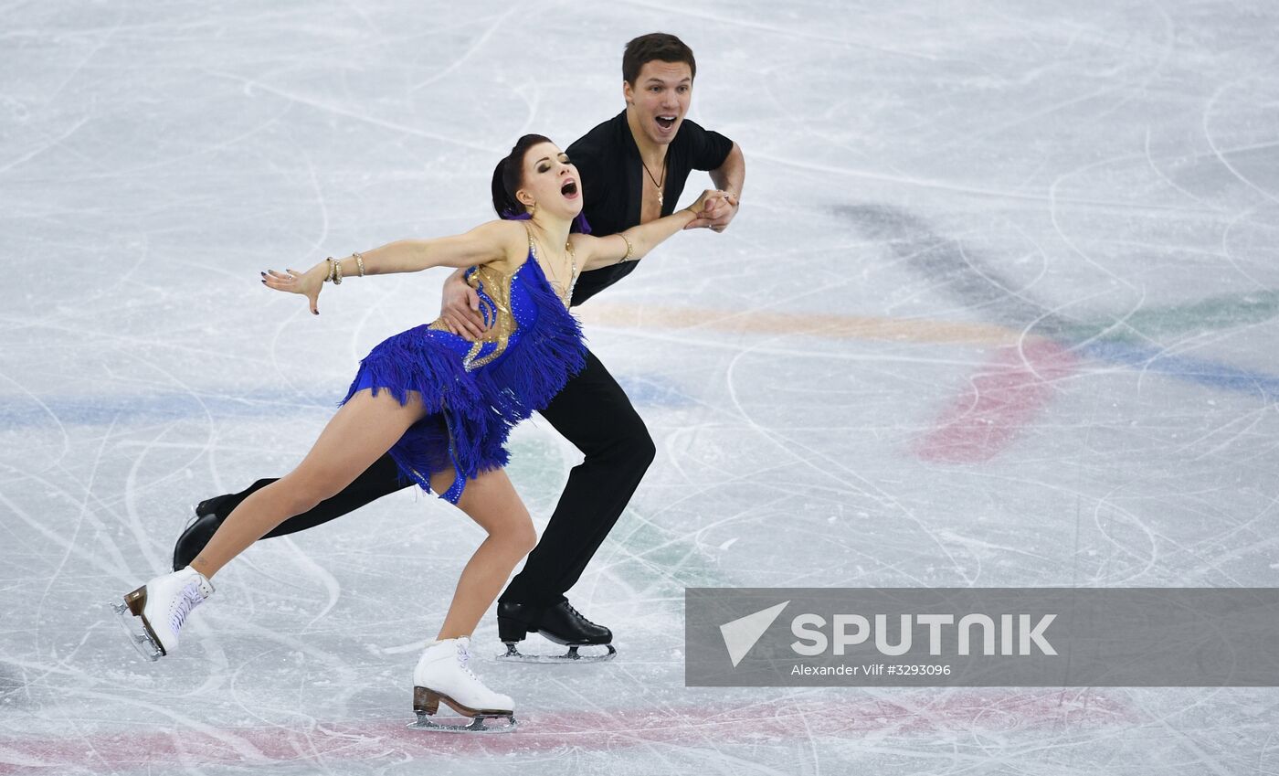 2018 Winter Olympics. Figure skating. Teams. Ice dancing short program