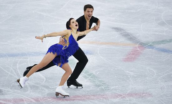 2018 Winter Olympics. Figure skating. Teams. Ice dancing short program