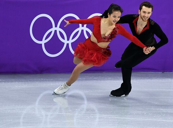 2018 Winter Olympics. Figure skating. Teams. Ice dancing short program