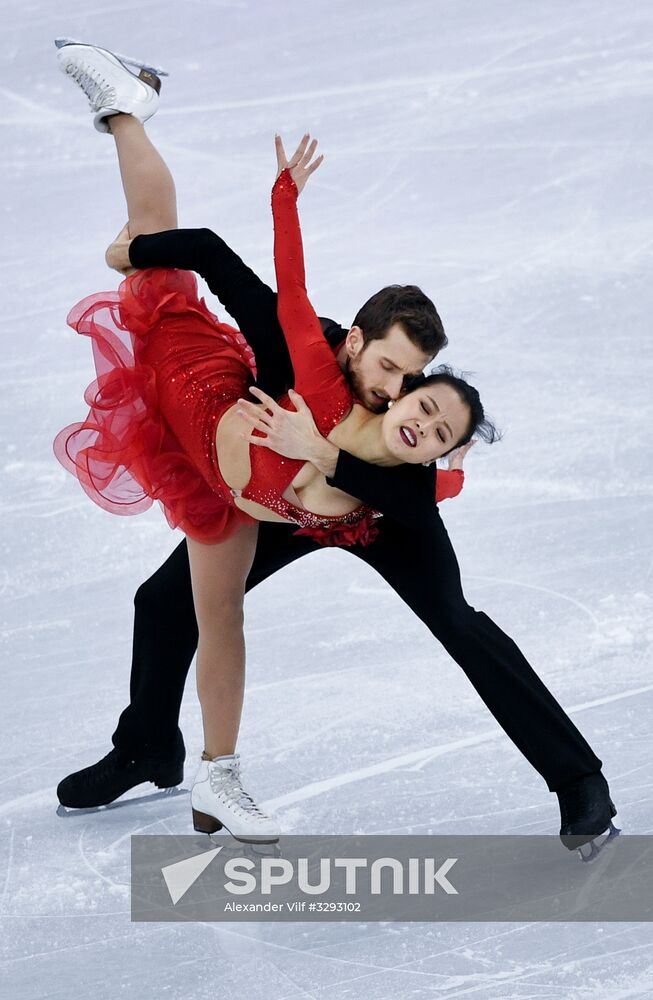 2018 Winter Olympics. Figure skating. Teams. Ice dancing short program