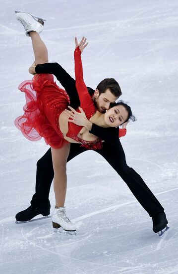2018 Winter Olympics. Figure skating. Teams. Ice dancing short program
