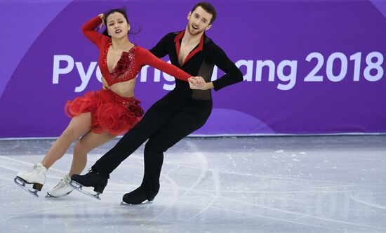 2018 Winter Olympics. Figure skating. Teams. Ice dancing short program