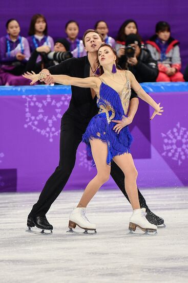 2018 Winter Olympics. Figure skating. Teams. Ice dancing short program