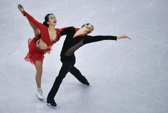 2018 Winter Olympics. Figure skating. Teams. Ice dancing short program
