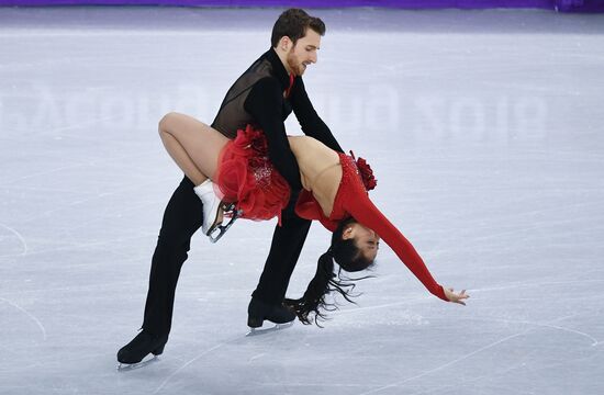 2018 Winter Olympics. Figure skating. Teams. Ice dancing short program