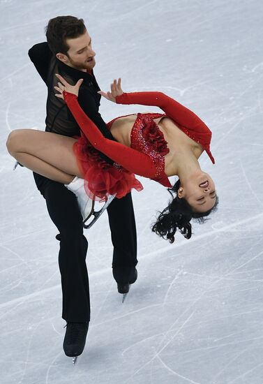 2018 Winter Olympics. Figure skating. Teams. Ice dancing short program