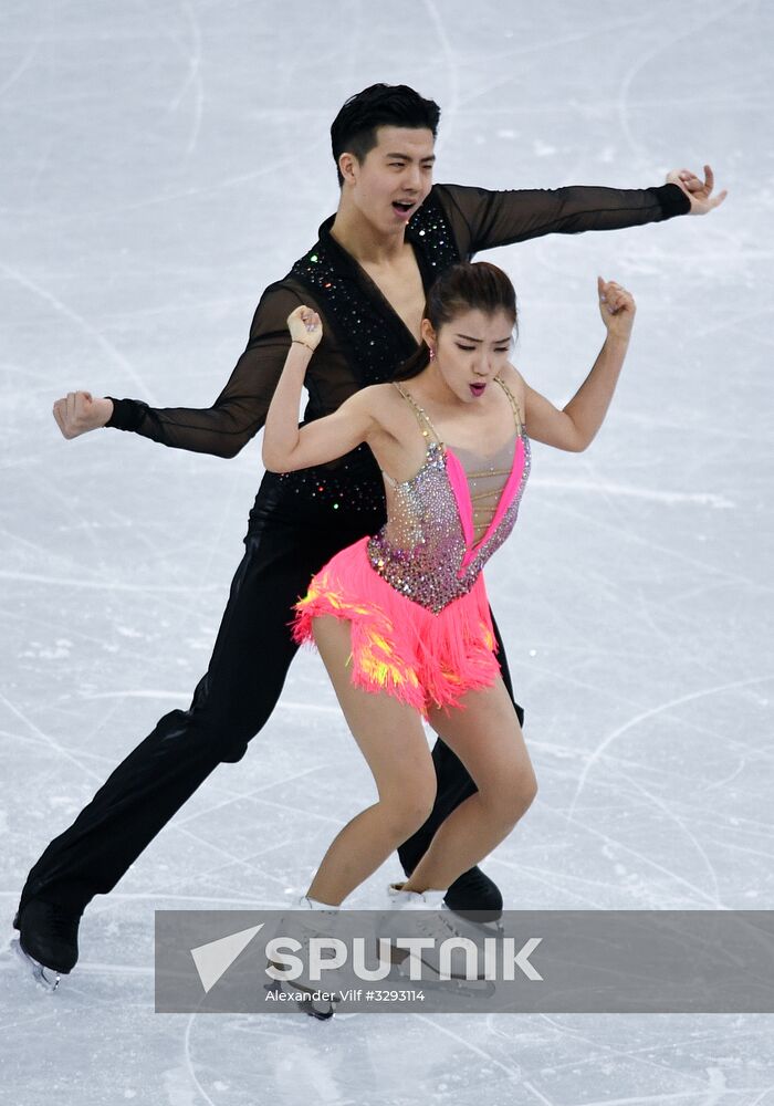 2018 Winter Olympics. Figure skating. Teams. Ice dancing short program