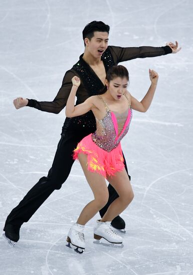 2018 Winter Olympics. Figure skating. Teams. Ice dancing short program