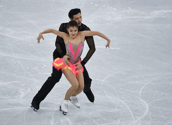 2018 Winter Olympics. Figure skating. Teams. Ice dancing short program