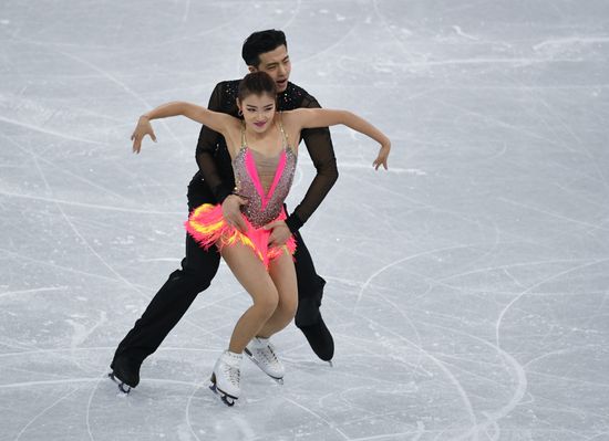 2018 Winter Olympics. Figure skating. Teams. Ice dancing short program