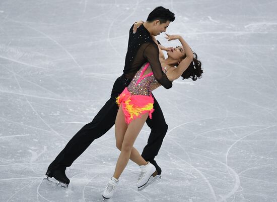 2018 Winter Olympics. Figure skating. Teams. Ice dancing short program