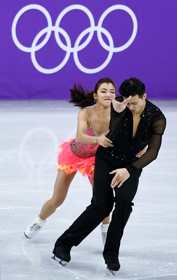 2018 Winter Olympics. Figure skating. Teams. Ice dancing short program