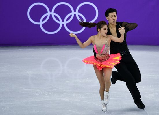 2018 Winter Olympics. Figure skating. Teams. Ice dancing short program
