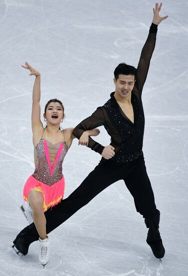 2018 Winter Olympics. Figure skating. Teams. Ice dancing short program