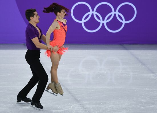 2018 Winter Olympics. Figure skating. Teams. Ice dancing short program