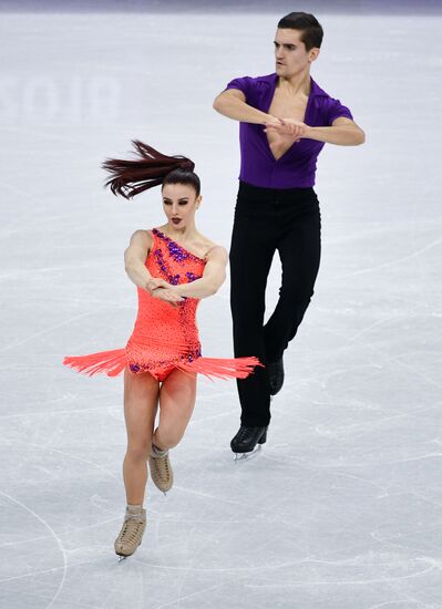 2018 Winter Olympics. Figure skating. Teams. Ice dancing short program