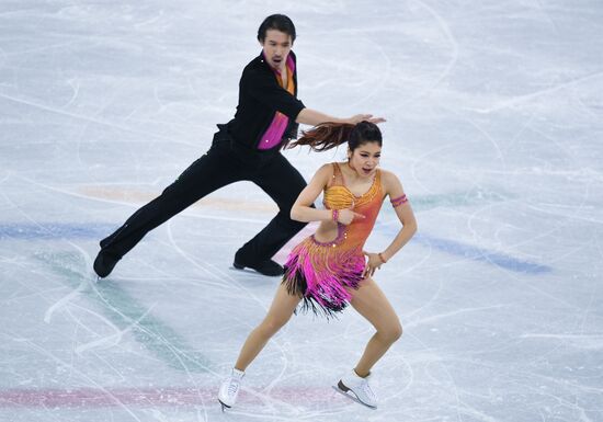 2018 Winter Olympics. Figure skating. Teams. Ice dancing short program