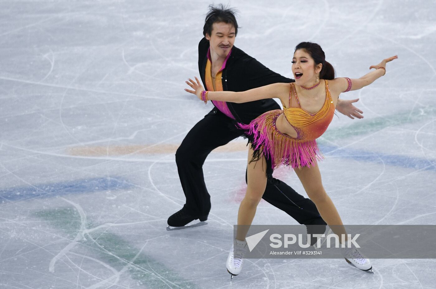 2018 Winter Olympics. Figure skating. Teams. Ice dancing short program