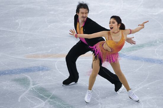 2018 Winter Olympics. Figure skating. Teams. Ice dancing short program