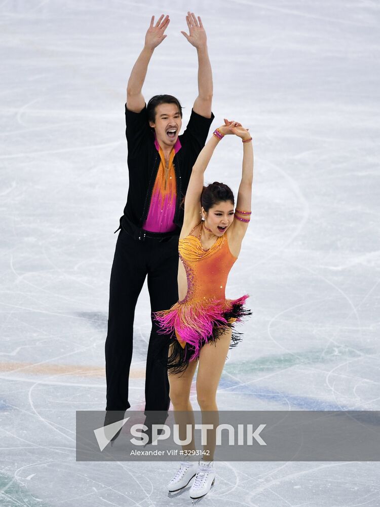 2018 Winter Olympics. Figure skating. Teams. Ice dancing short program