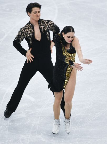 2018 Winter Olympics. Figure skating. Teams. Ice dancing short program