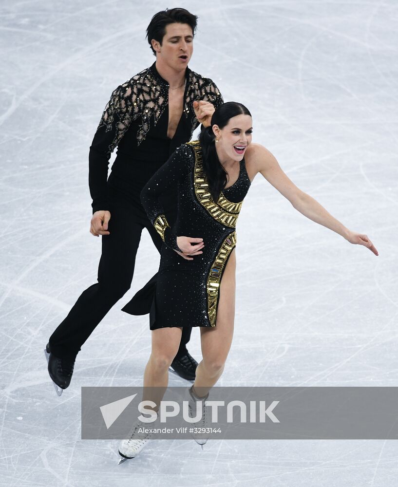 2018 Winter Olympics. Figure skating. Teams. Ice dancing short program