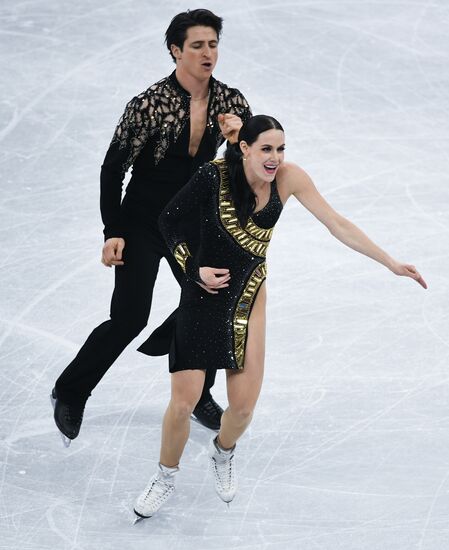 2018 Winter Olympics. Figure skating. Teams. Ice dancing short program