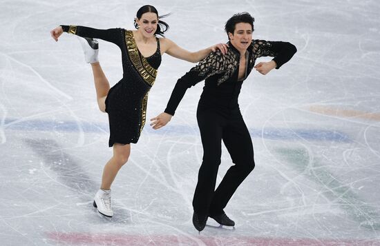 2018 Winter Olympics. Figure skating. Teams. Ice dancing short program