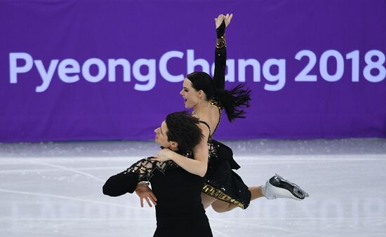 2018 Winter Olympics. Figure skating. Teams. Ice dancing short program