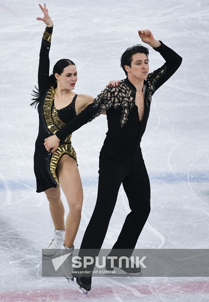 2018 Winter Olympics. Figure skating. Teams. Ice dancing short program
