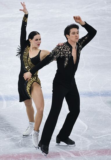 2018 Winter Olympics. Figure skating. Teams. Ice dancing short program