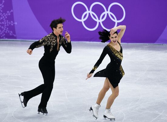 2018 Winter Olympics. Figure skating. Teams. Ice dancing short program
