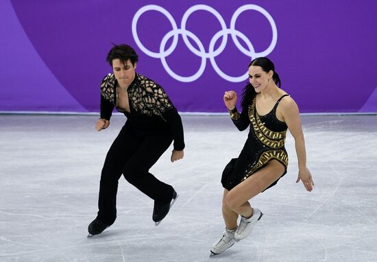 2018 Winter Olympics. Figure skating. Teams. Ice dancing short program