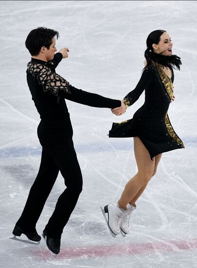 2018 Winter Olympics. Figure skating. Teams. Ice dancing short program