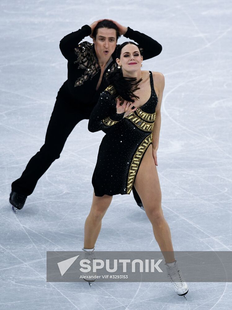 2018 Winter Olympics. Figure skating. Teams. Ice dancing short program