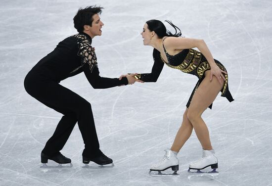 2018 Winter Olympics. Figure skating. Teams. Ice dancing short program
