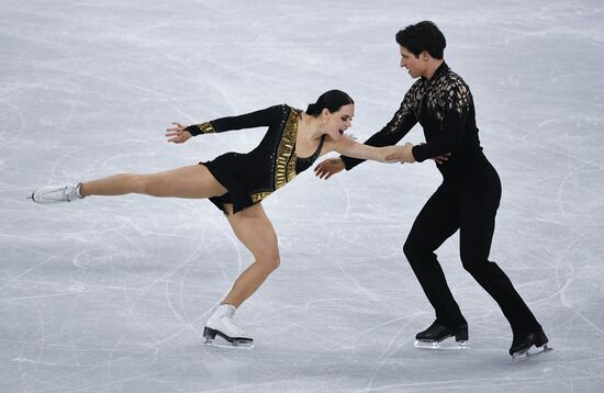 2018 Winter Olympics. Figure skating. Teams. Ice dancing short program