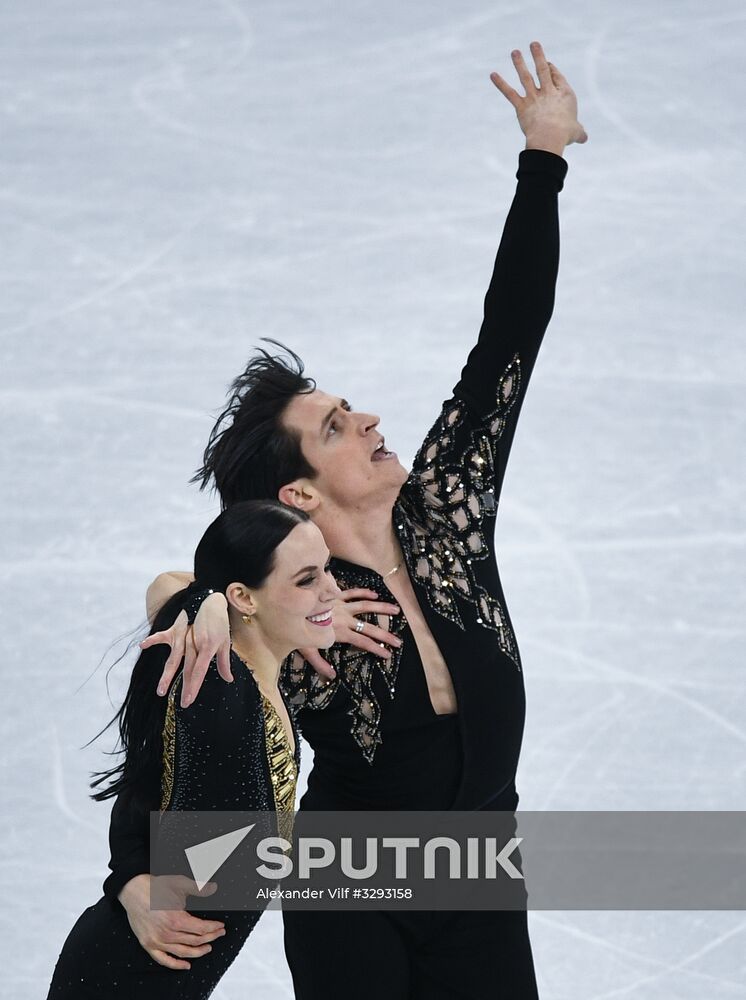 2018 Winter Olympics. Figure skating. Teams. Ice dancing short program