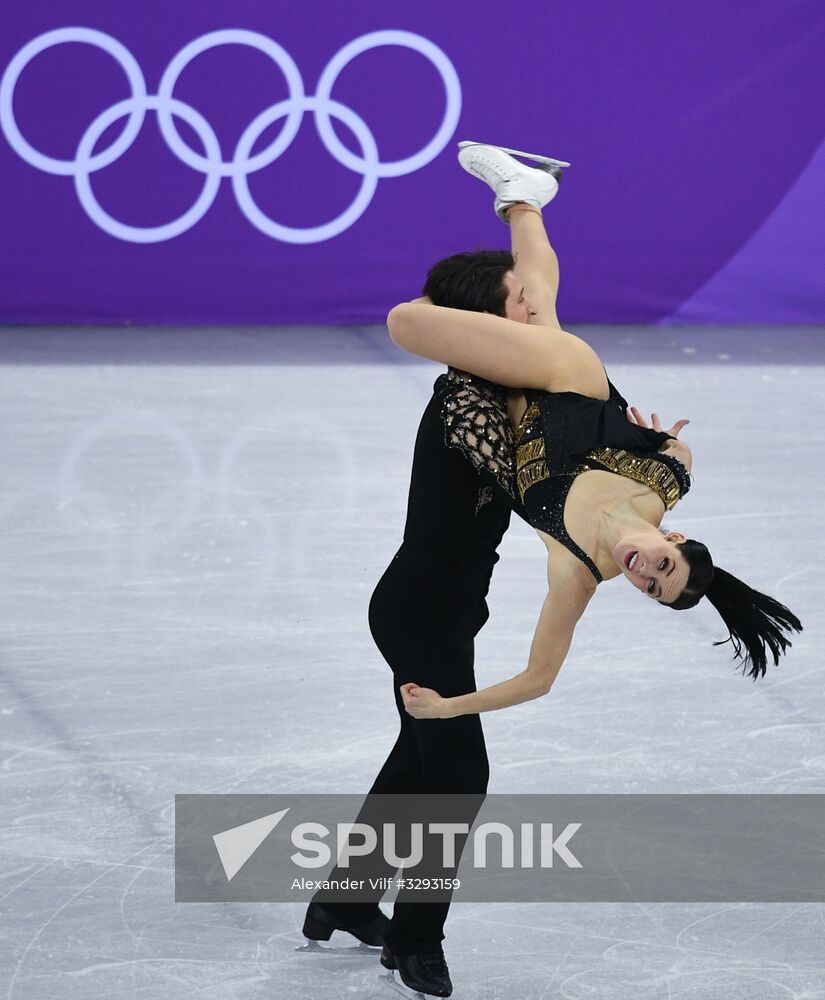 2018 Winter Olympics. Figure skating. Teams. Ice dancing short program