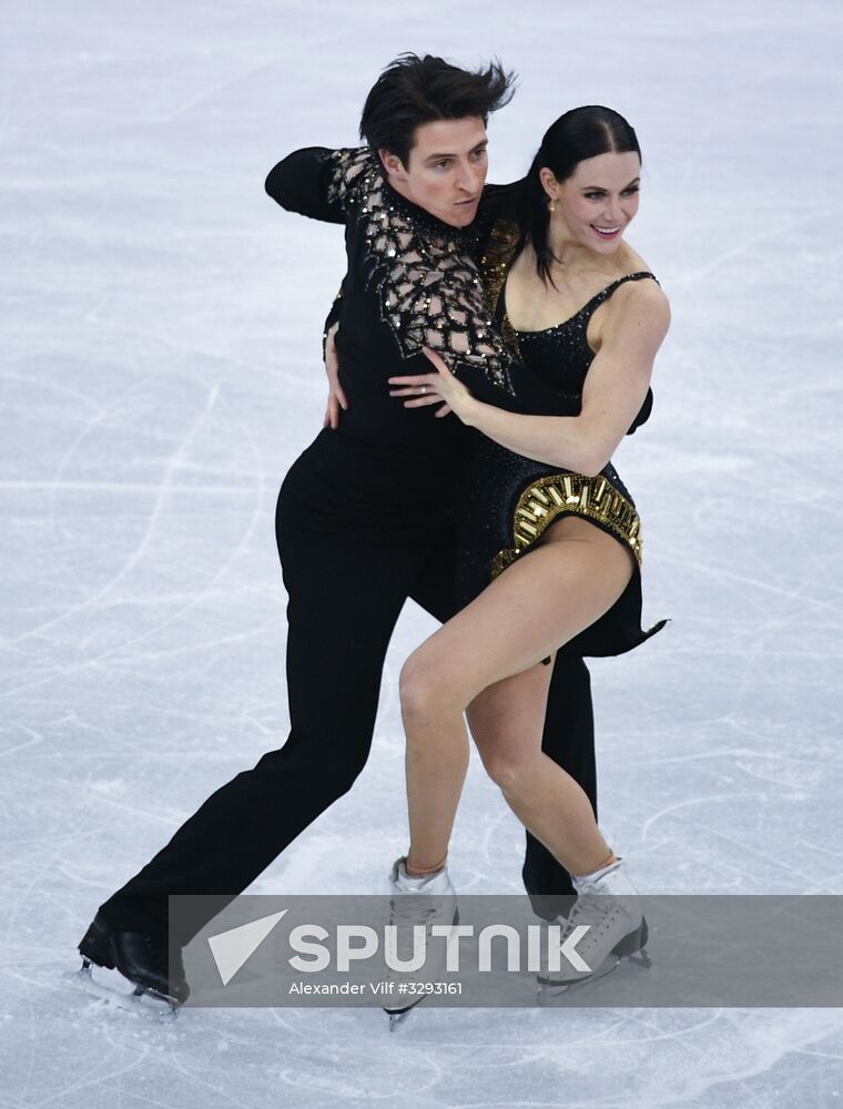 2018 Winter Olympics. Figure skating. Teams. Ice dancing short program