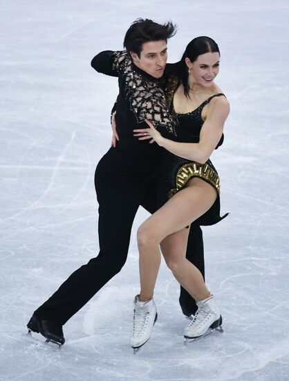 2018 Winter Olympics. Figure skating. Teams. Ice dancing short program