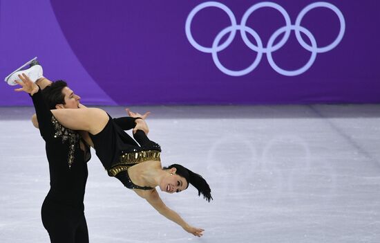 2018 Winter Olympics. Figure skating. Teams. Ice dancing short program