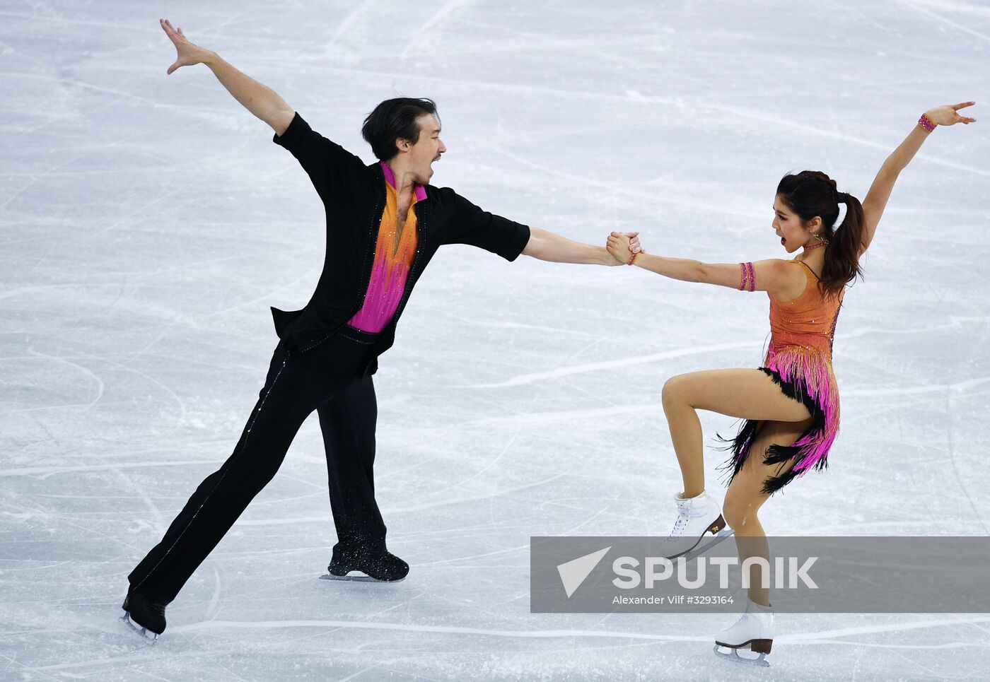 2018 Winter Olympics. Figure skating. Teams. Ice dancing short program