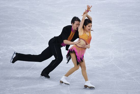 2018 Winter Olympics. Figure skating. Teams. Ice dancing short program