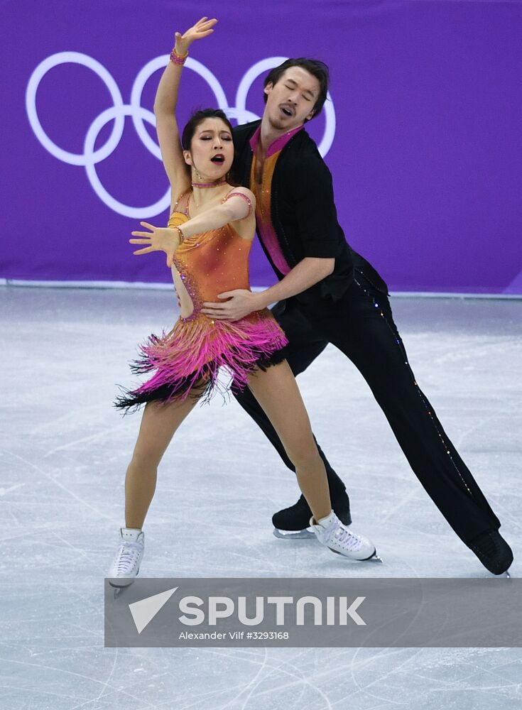 2018 Winter Olympics. Figure skating. Teams. Ice dancing short program