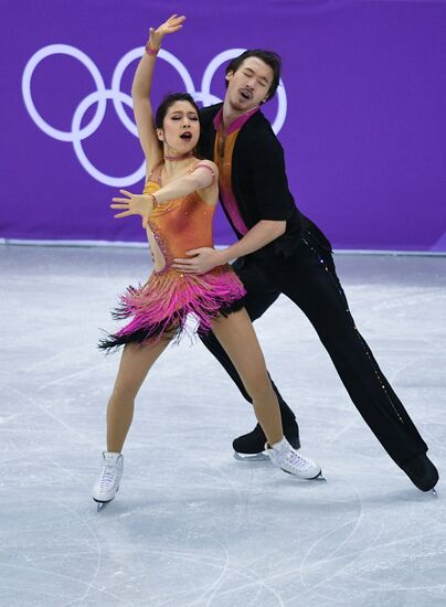 2018 Winter Olympics. Figure skating. Teams. Ice dancing short program