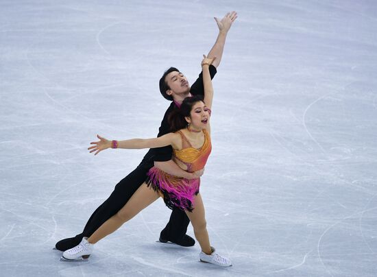 2018 Winter Olympics. Figure skating. Teams. Ice dancing short program